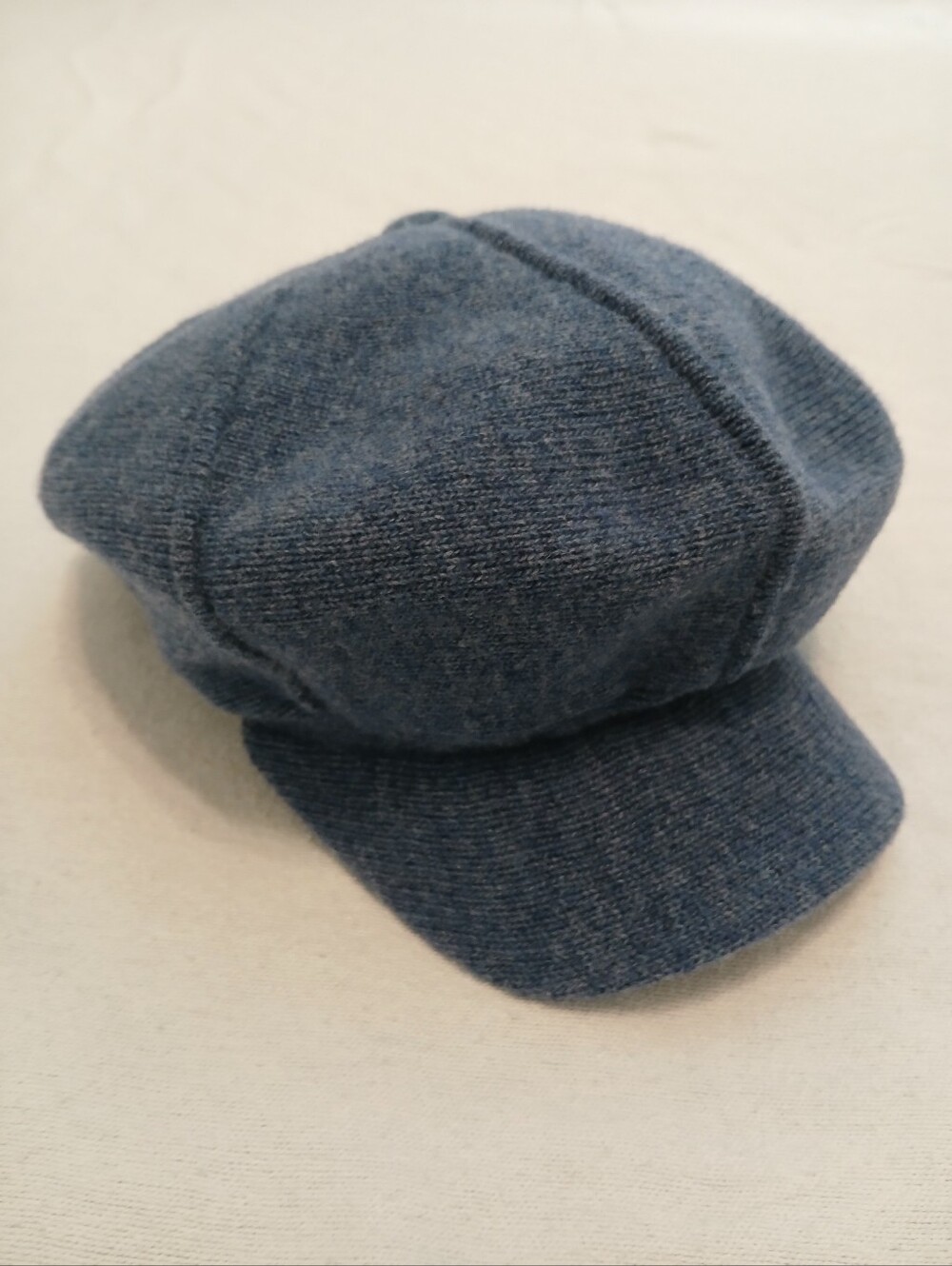 VTG Liz Claiborne Wool Blend Blue Newsie Cap Baker Boy Beret Hat